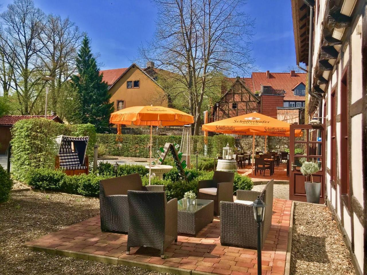 Halberstaedter Hof Hotel Halberstadt Exterior photo